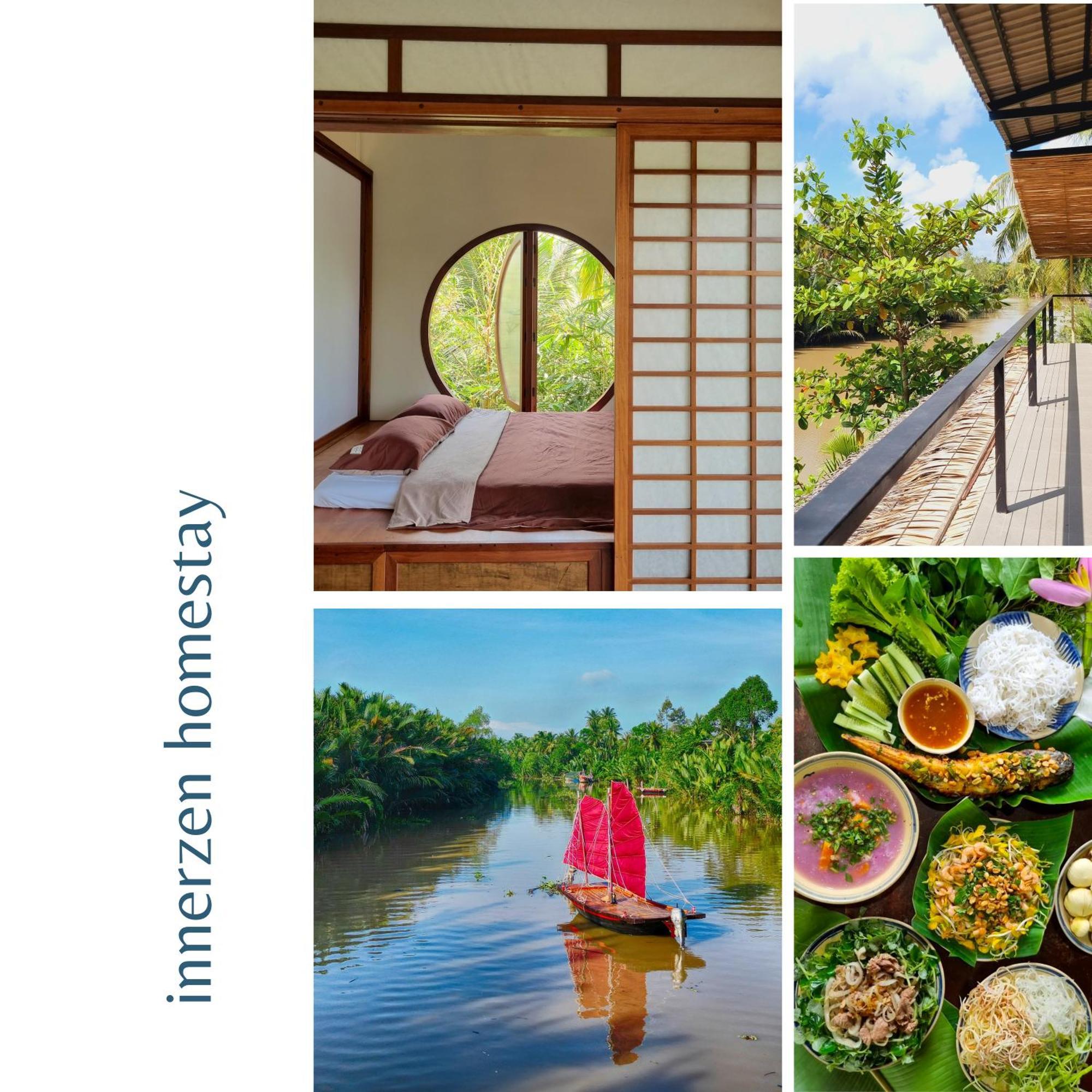 Innerzen Riverside Homestay Ben Tre - Japanese Style Exteriér fotografie
